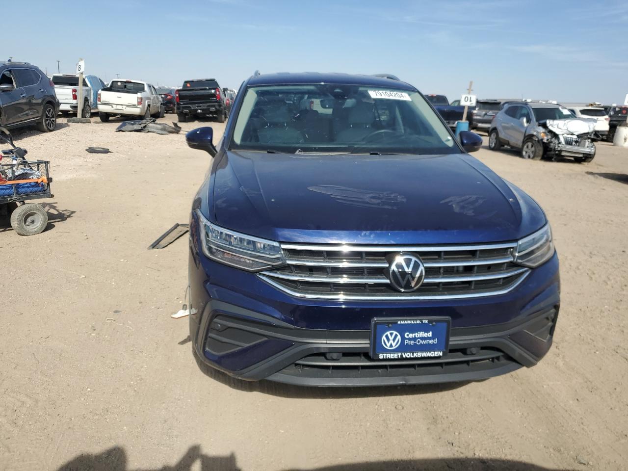 2022 VOLKSWAGEN TIGUAN SE VIN:3VV3B7AX1NM130578