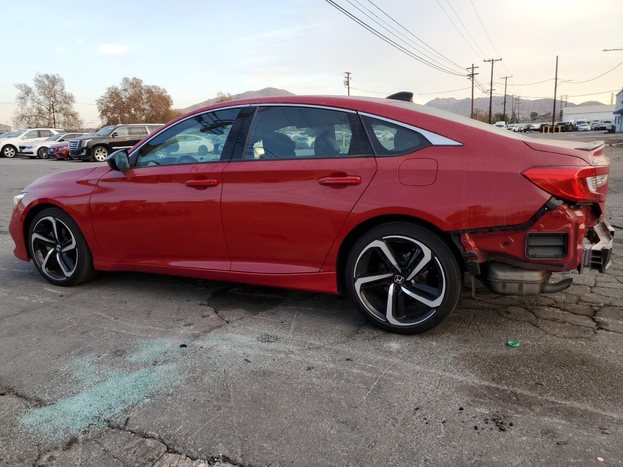 2022 HONDA ACCORD SPORT VIN:1HGCV1F37NA039385