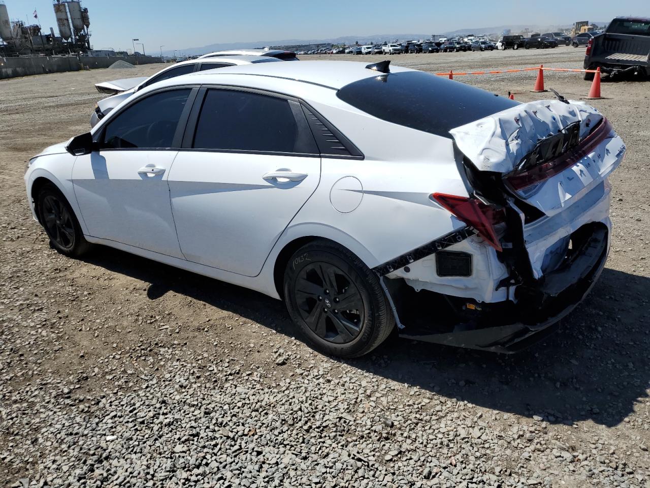 2023 HYUNDAI ELANTRA BLUE VIN:KMHLM4AJ7PU083781