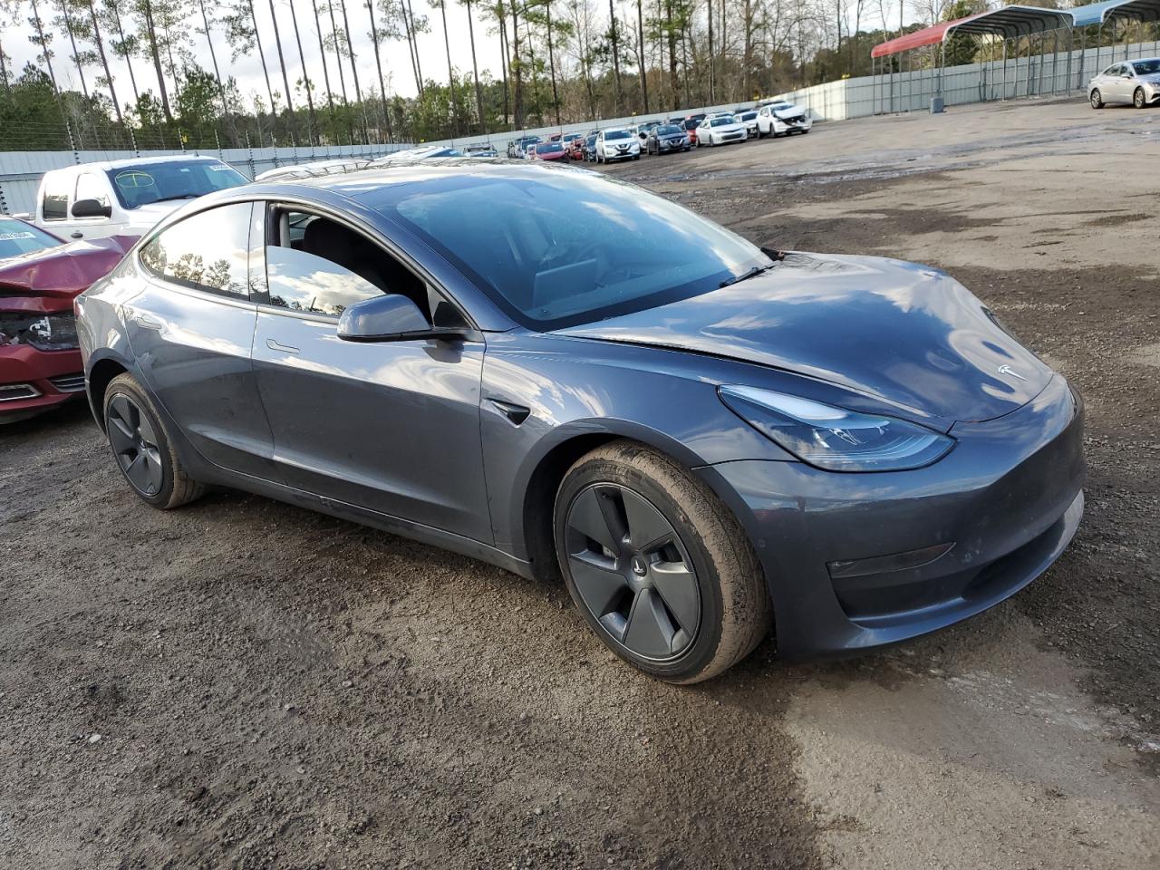 2022 TESLA MODEL 3  VIN:5YJ3E1EB5NF341143