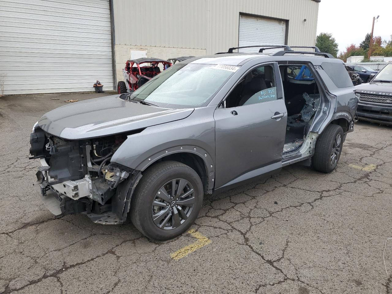 2022 NISSAN PATHFINDER SV VIN:5N1DR3BC7NC263877