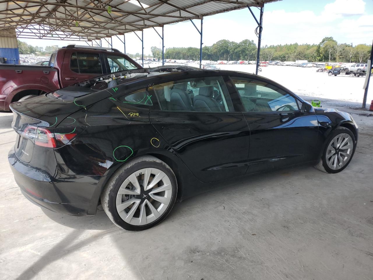 2022 TESLA MODEL 3  VIN:5YJ3E1EB1NF271088