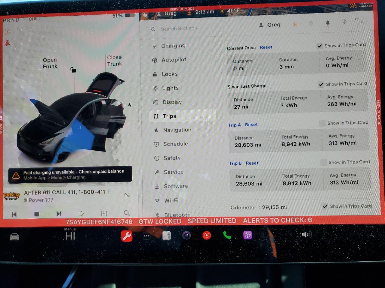 2022 TESLA MODEL Y  VIN:7SAYGDEF6NF416746