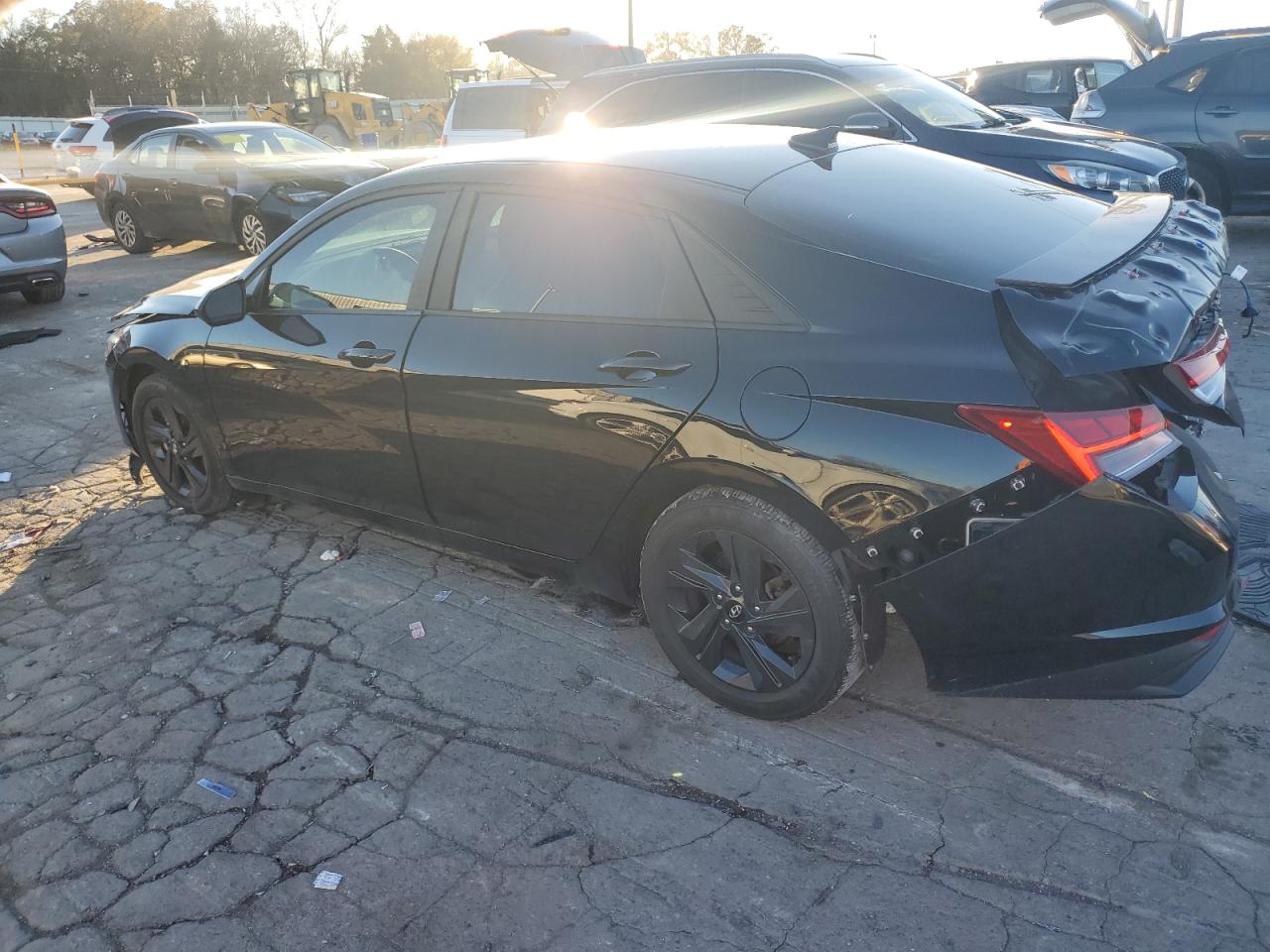 2022 HYUNDAI ELANTRA BLUE VIN:KMHLM4AJ4NU028332