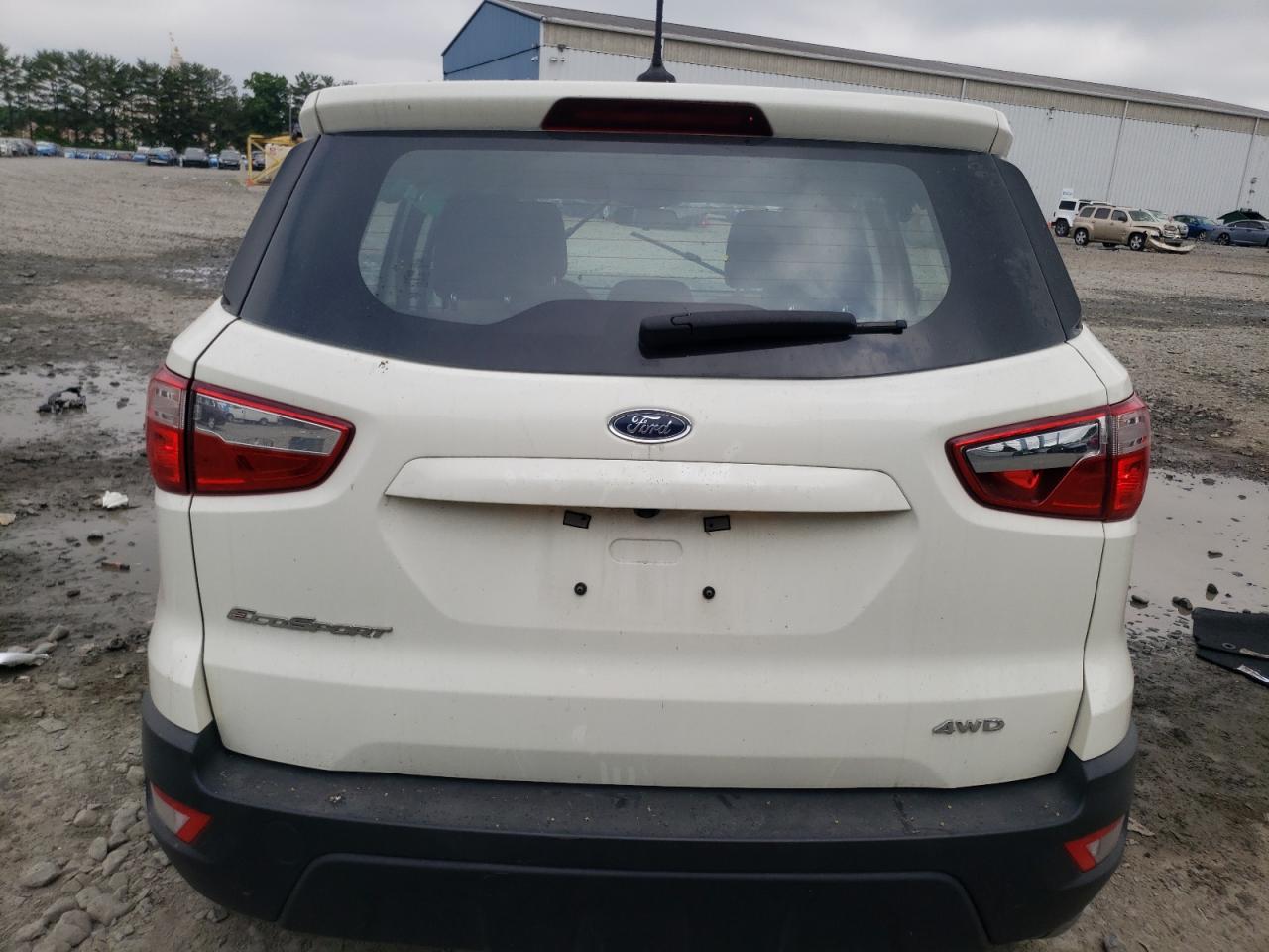 2022 FORD ECOSPORT S VIN:MAJ6S3FL3NC462894