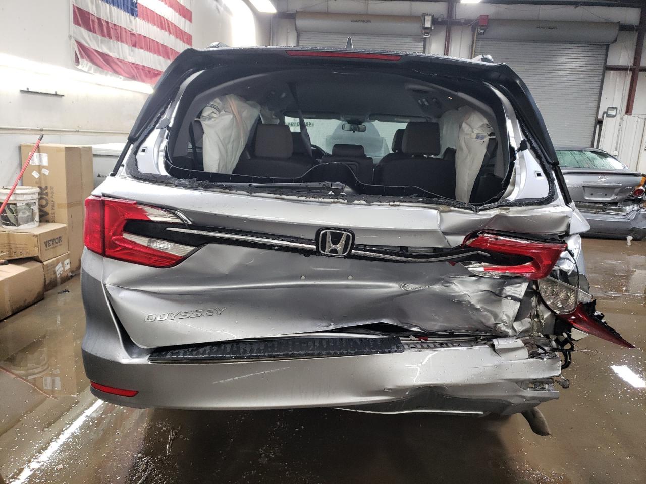 2022 HONDA ODYSSEY EX VIN:5FNRL6H58NB029322