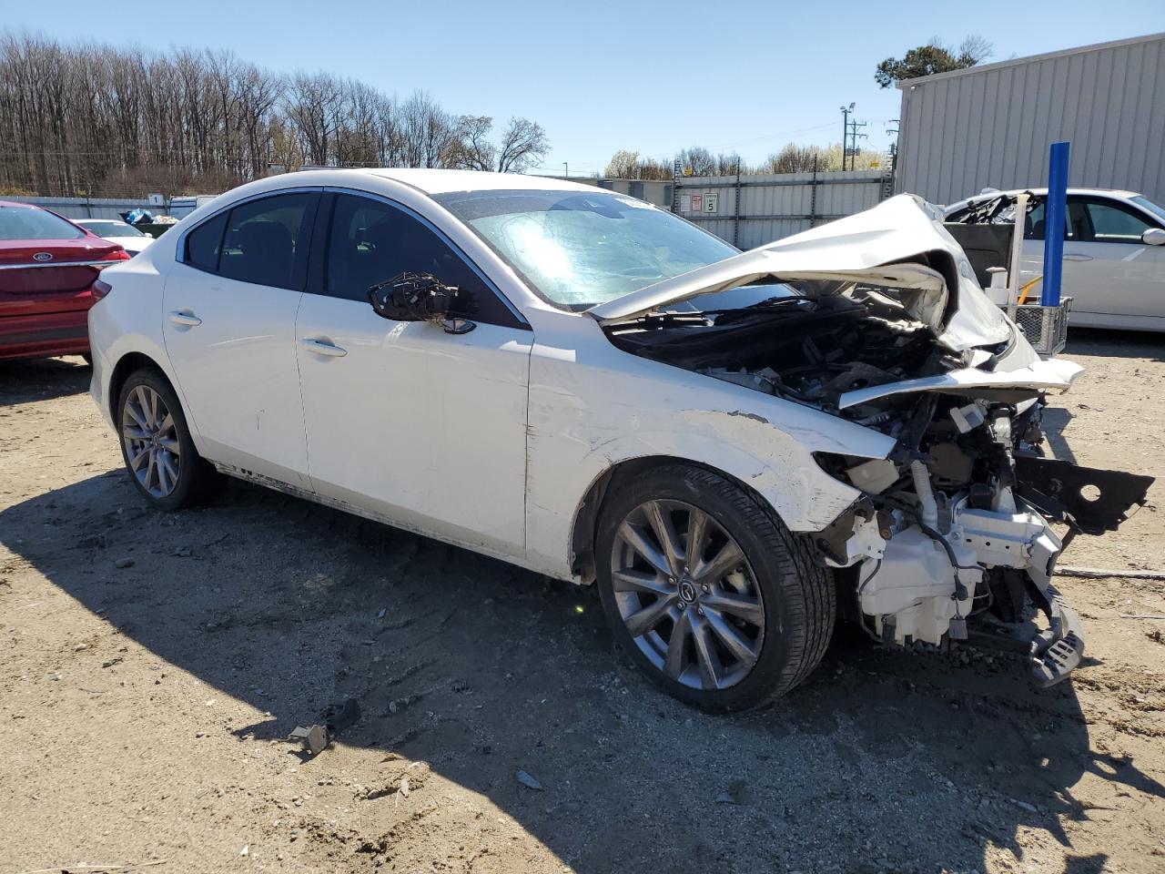2022 MAZDA 3 SELECT VIN:JM1BPABL7N1501275