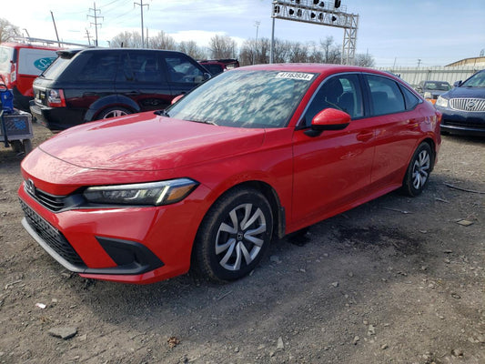 2022 HONDA CIVIC LX VIN:2HGFE2F22NH522598