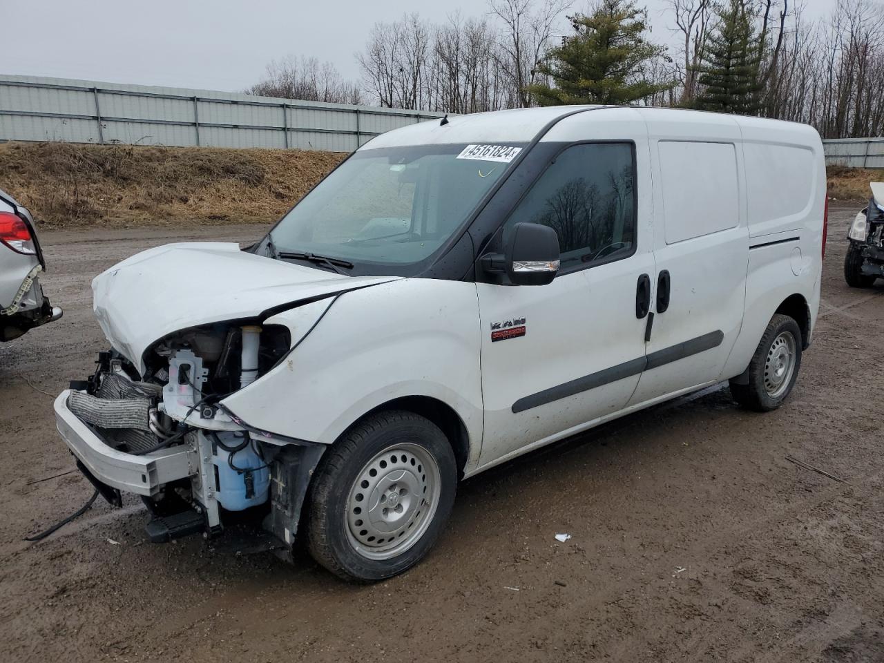 2022 RAM PROMASTER CITY TRADESMAN VIN:ZFBHRFAB2N6Y54961