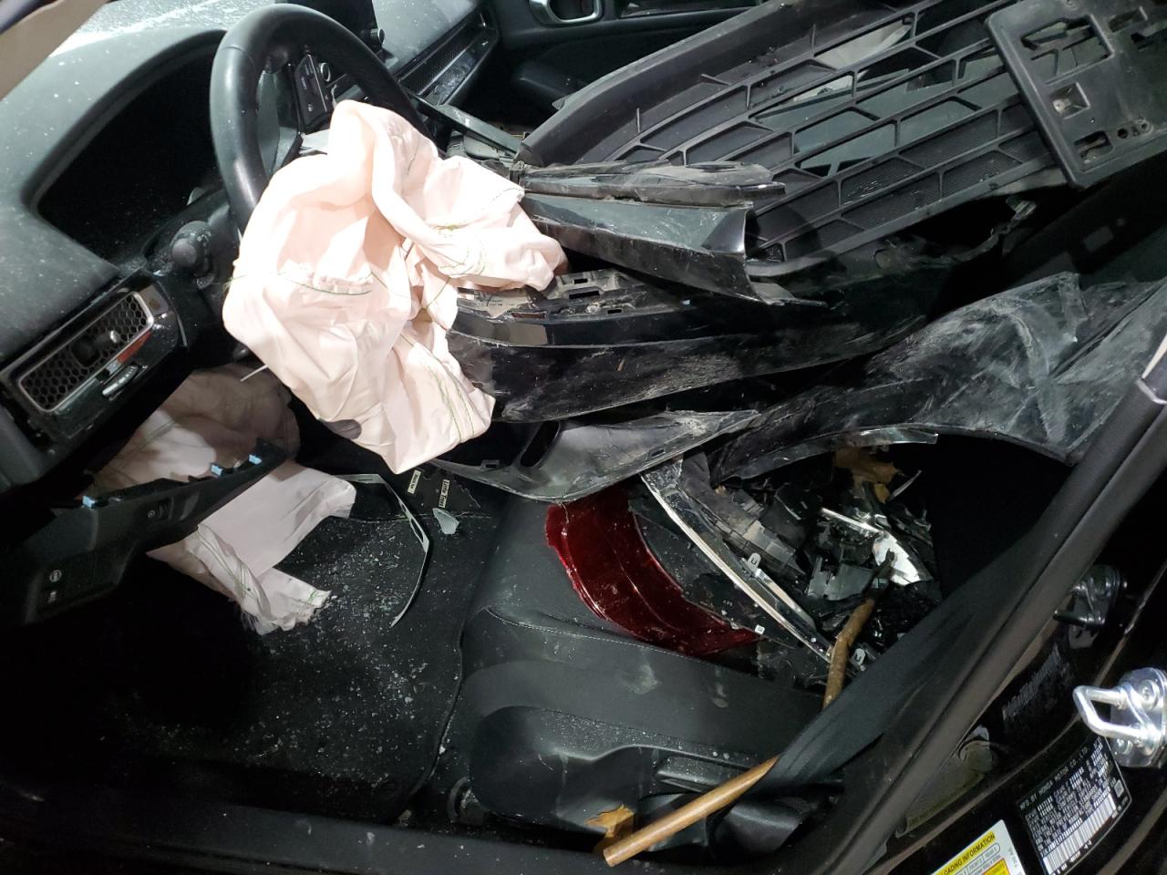 2022 HONDA CIVIC EX VIN:JHMFE1F75NX000093