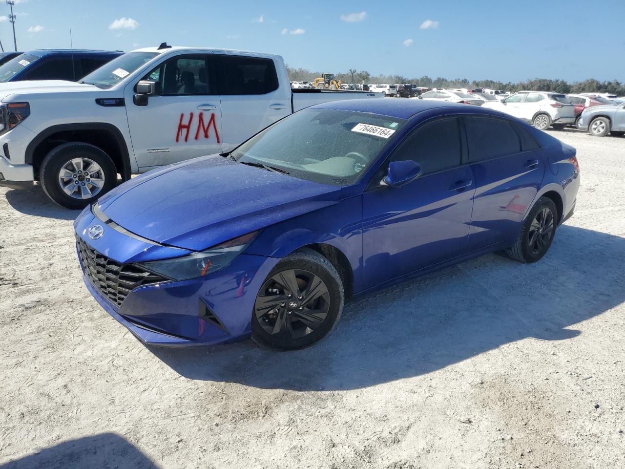 2022 HYUNDAI ELANTRA SEL VIN:KMHLM4AG6NU357375