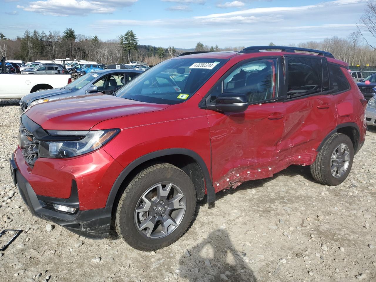 2023 HONDA PASSPORT TRAIL SPORT VIN:5FNYF8H61PB029379