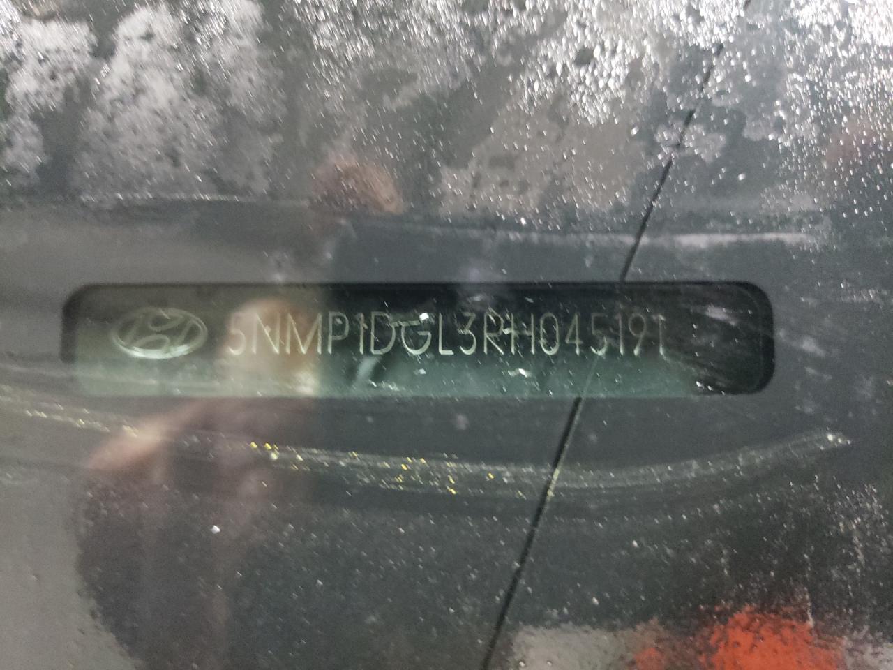 2024 HYUNDAI SANTA FE SE VIN:4T1BF1FK1EU865755