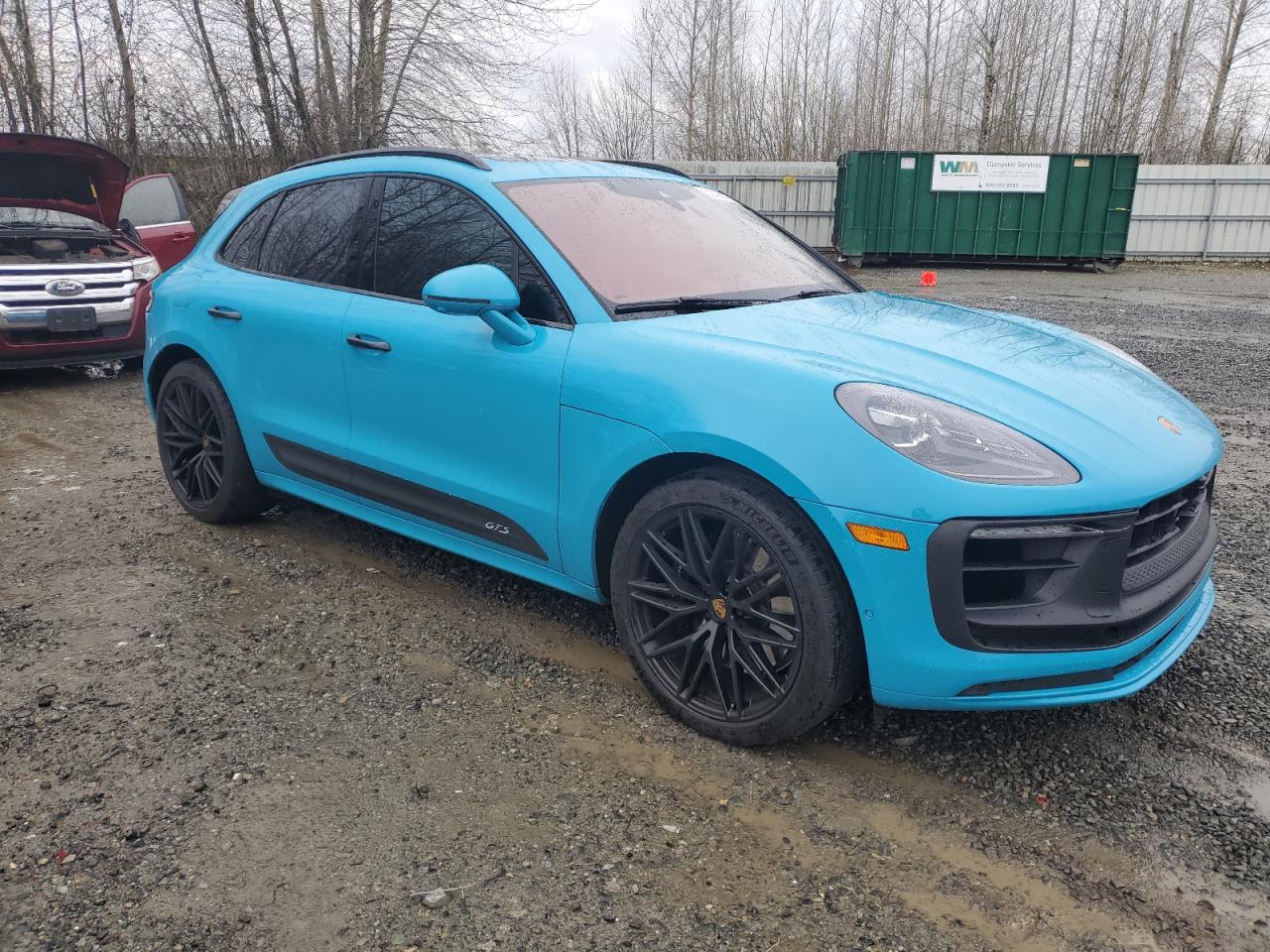 2022 PORSCHE MACAN GTS VIN:WP1AF2A57NLB31469