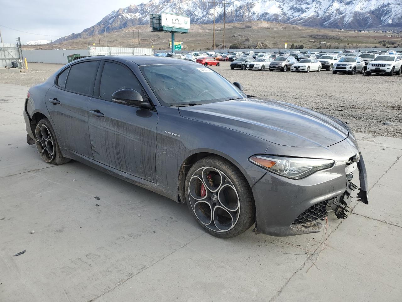 2022 ALFA ROMEO GIULIA SUPER VIN:ZARFANBN6N7652994