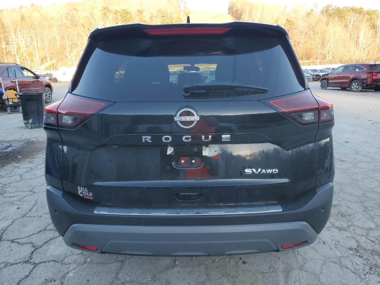 2022 NISSAN ROGUE SV VIN:5N1BT3BB2NC710678
