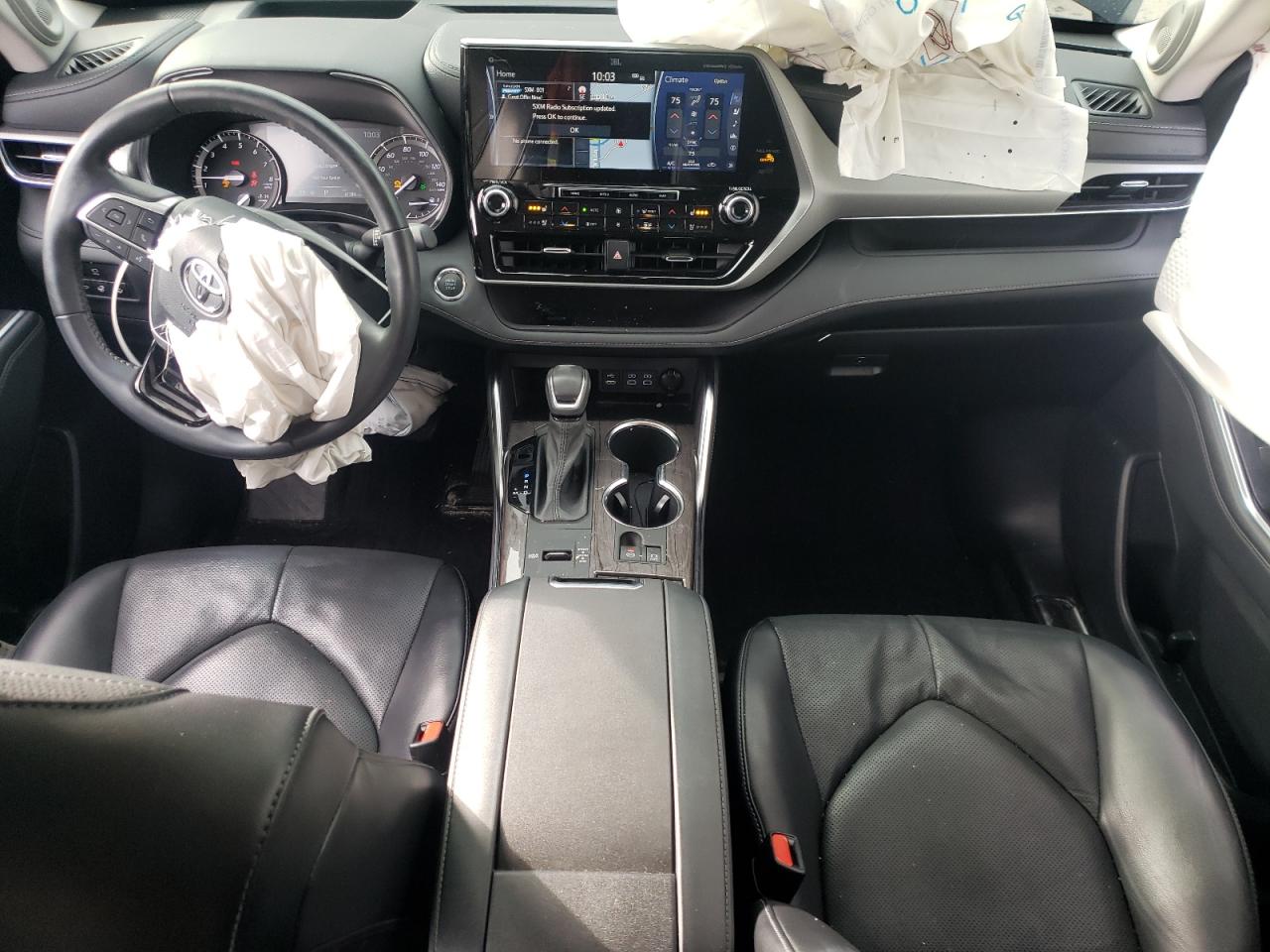 2022 TOYOTA HIGHLANDER PLATINUM VIN:5TDFZRAH4NS109994