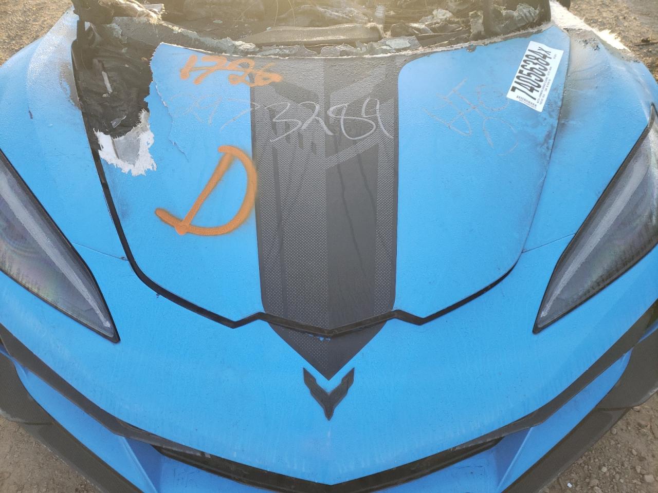 2024 CHEVROLET CORVETTE Z06 3LZ VIN:1G1YF2D39R5608710