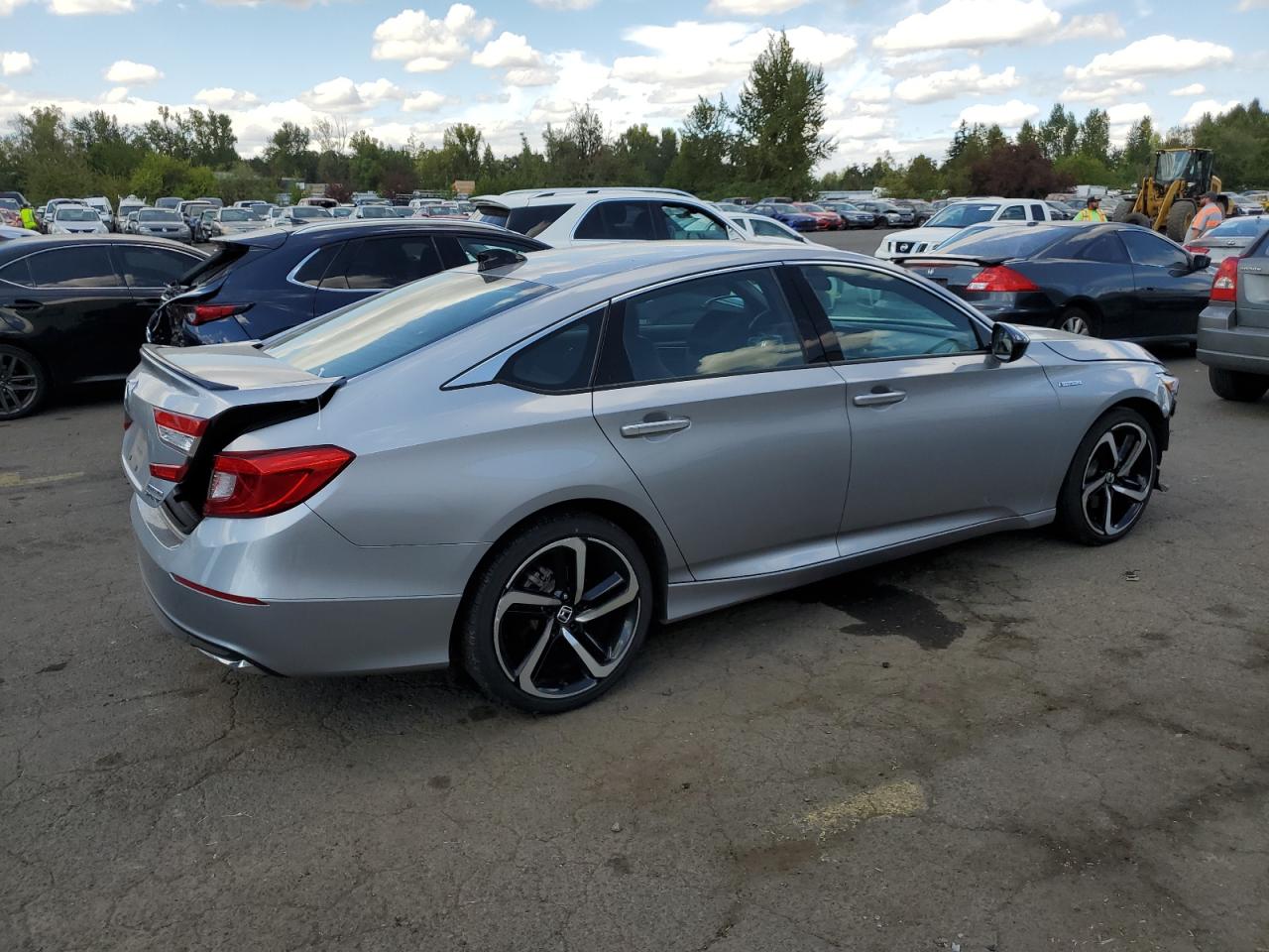 2022 HONDA ACCORD HYBRID SPORT VIN:1HGCV3F27NA025277