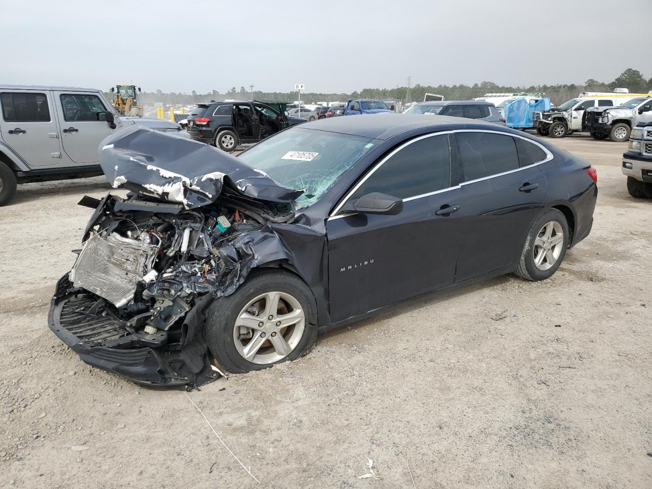 2022 CHEVROLET MALIBU LS VIN:1G1ZB5ST1NF187560