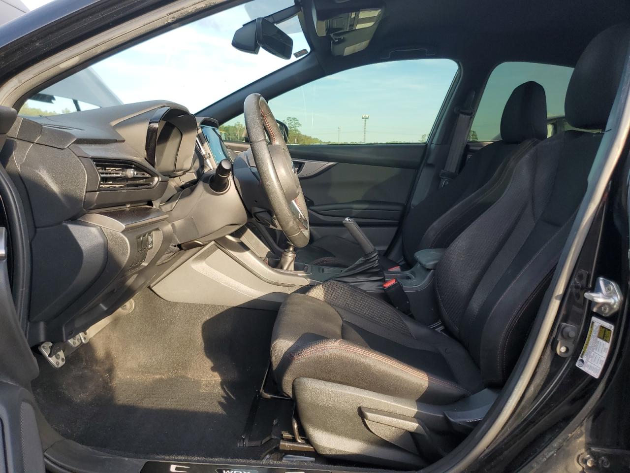 2022 SUBARU WRX PREMIUM VIN:JF1VBAF65N9026815