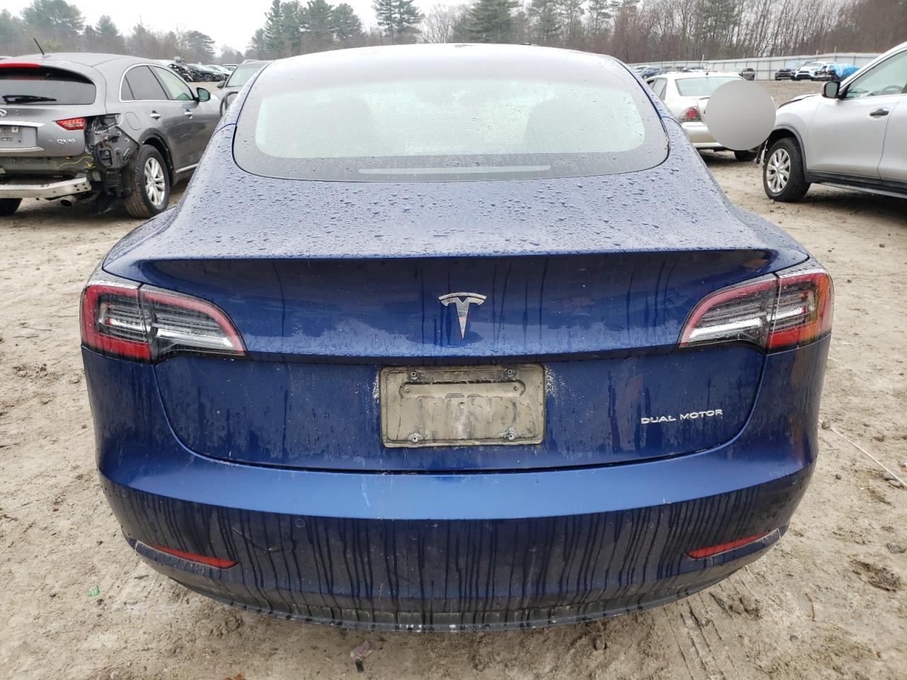 2022 TESLA MODEL 3  VIN:5YJ3E1EB4NF105955