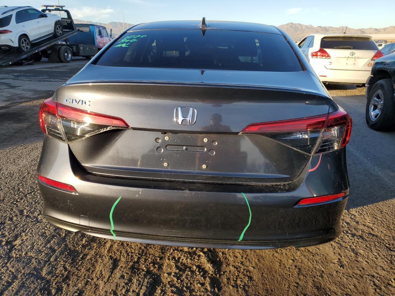 2022 HONDA CIVIC EX VIN:JHMFE1F75NX008470