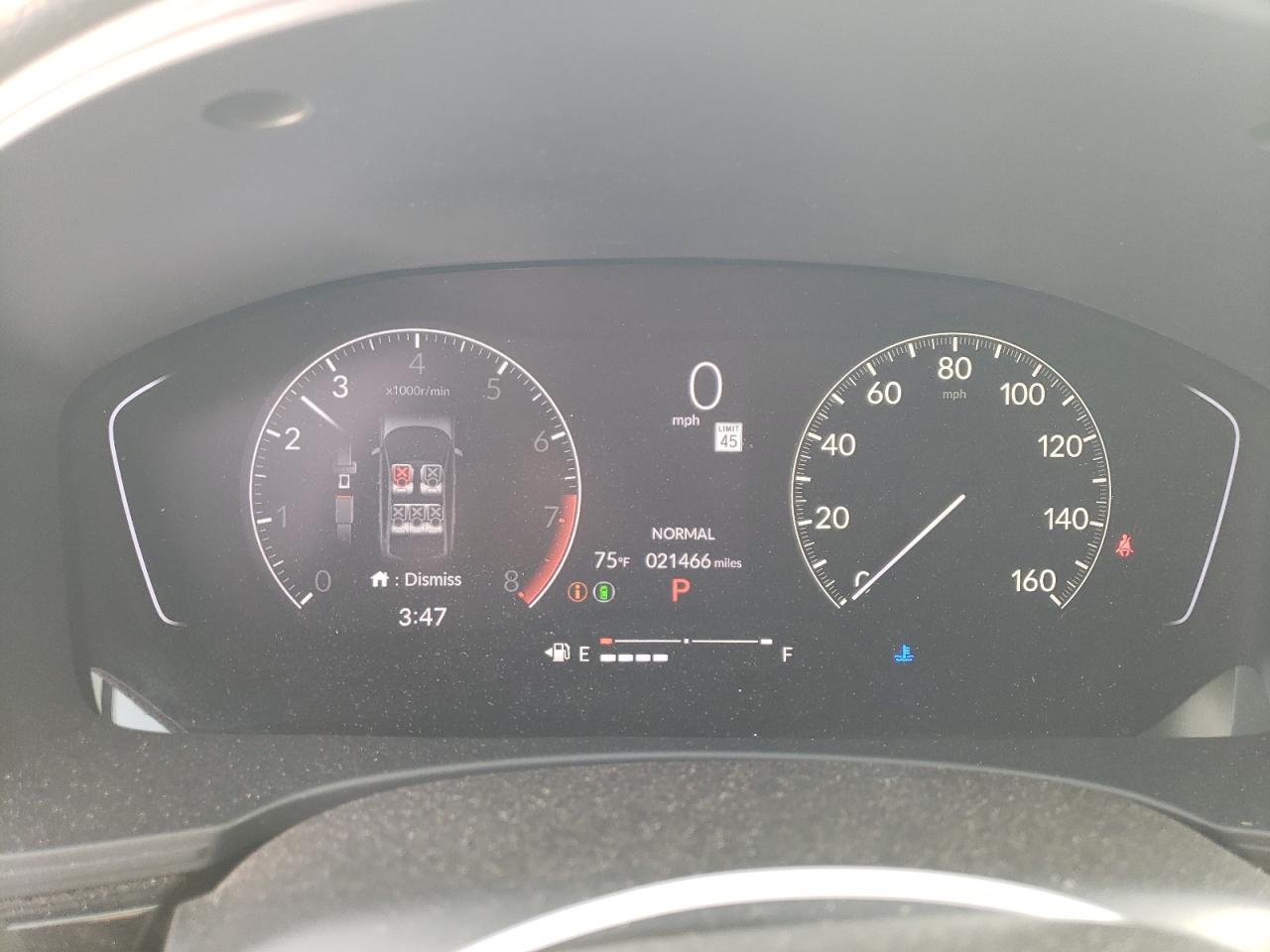 2022 HONDA CIVIC SPORT VIN:2HGFE2F5XNH596636