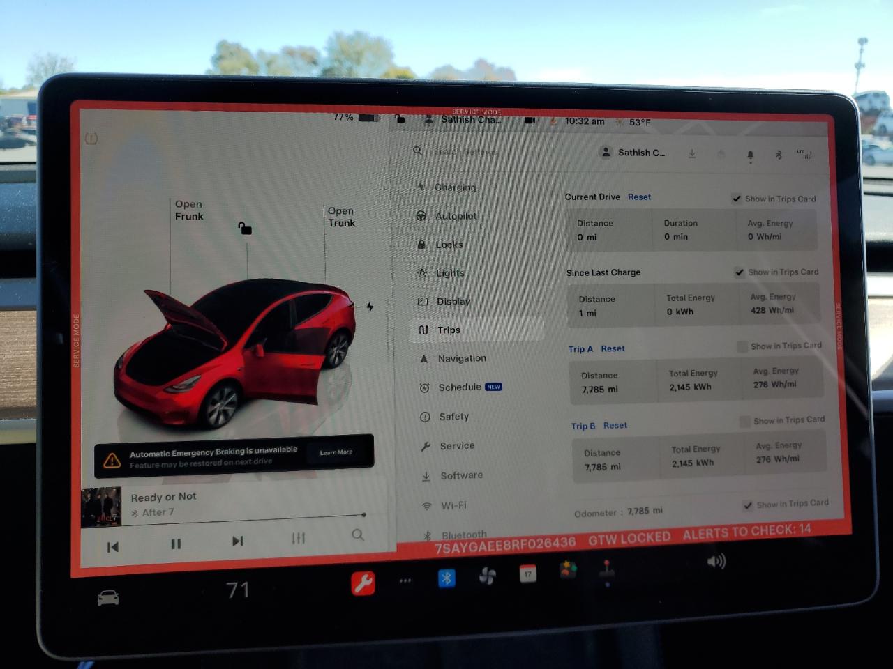 2024 TESLA MODEL Y  VIN:7SAYGAEE8RF026436