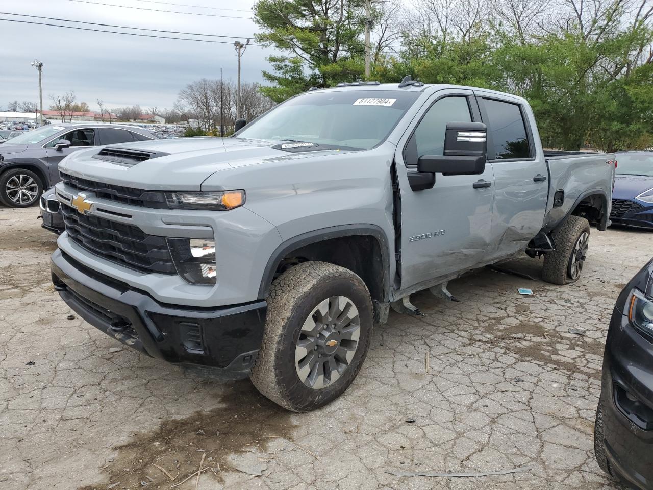 2024 CHEVROLET SILVERADO K2500 CUSTOM VIN:2GC4YMEY3R1222534