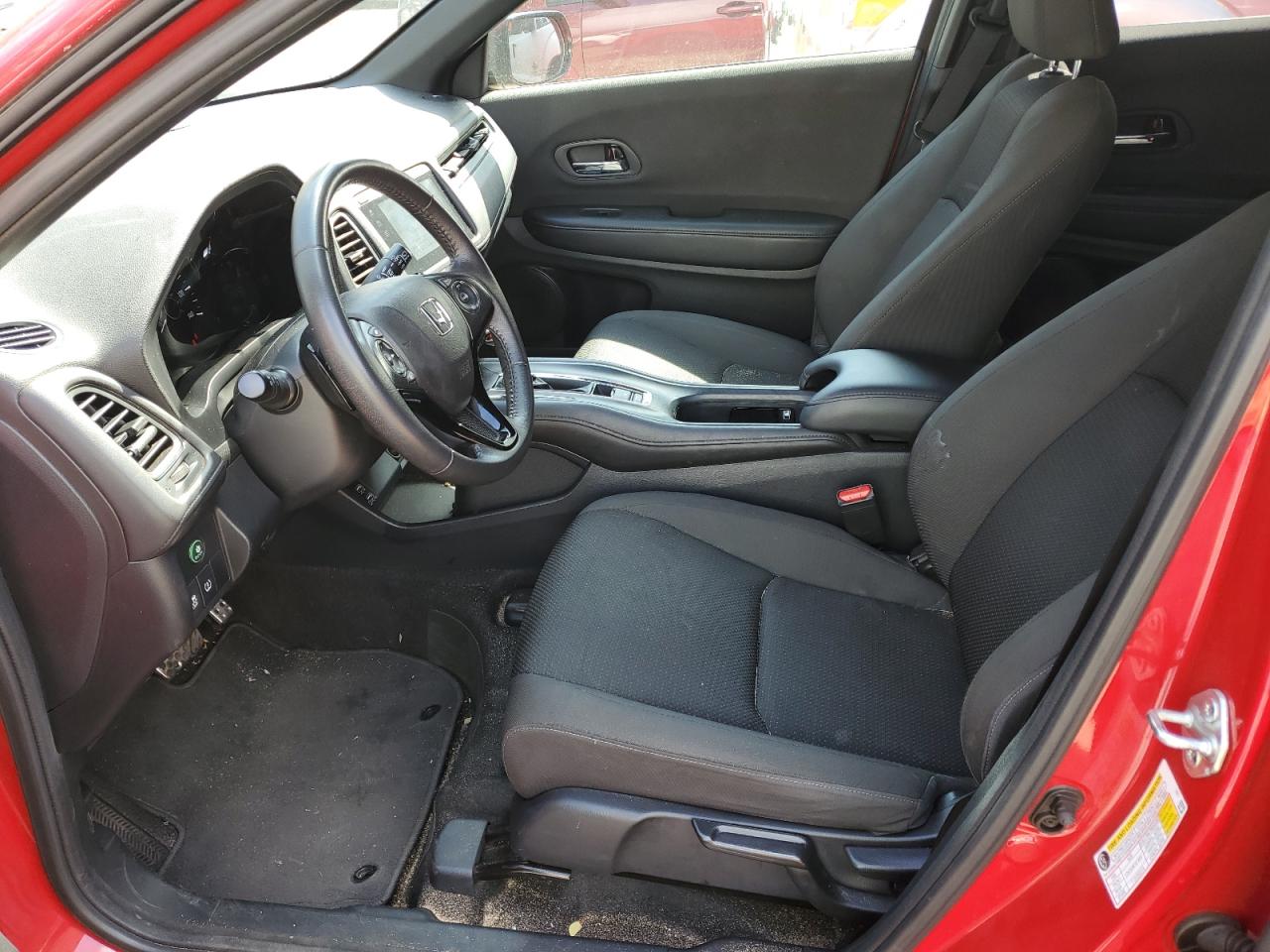 2022 HONDA HR-V SPORT VIN:3CZRU5H11NM742122