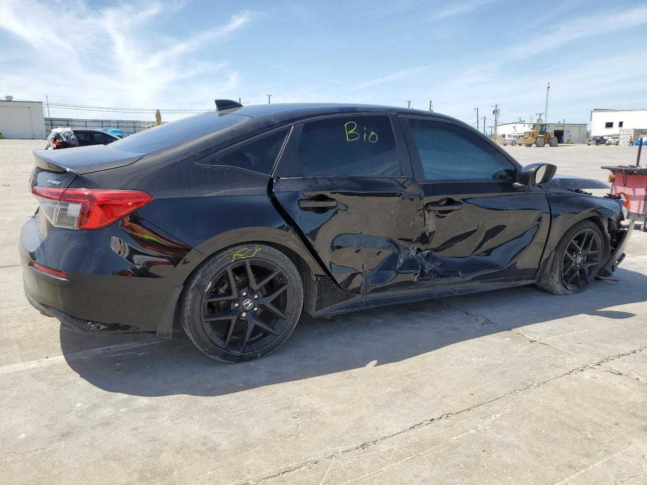 2022 HONDA CIVIC SPORT VIN:2HGFE2F54NH549280