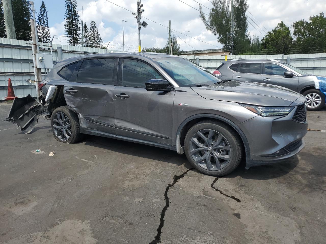 2023 ACURA MDX A-SPEC VIN:5J8YE1H02PL040024