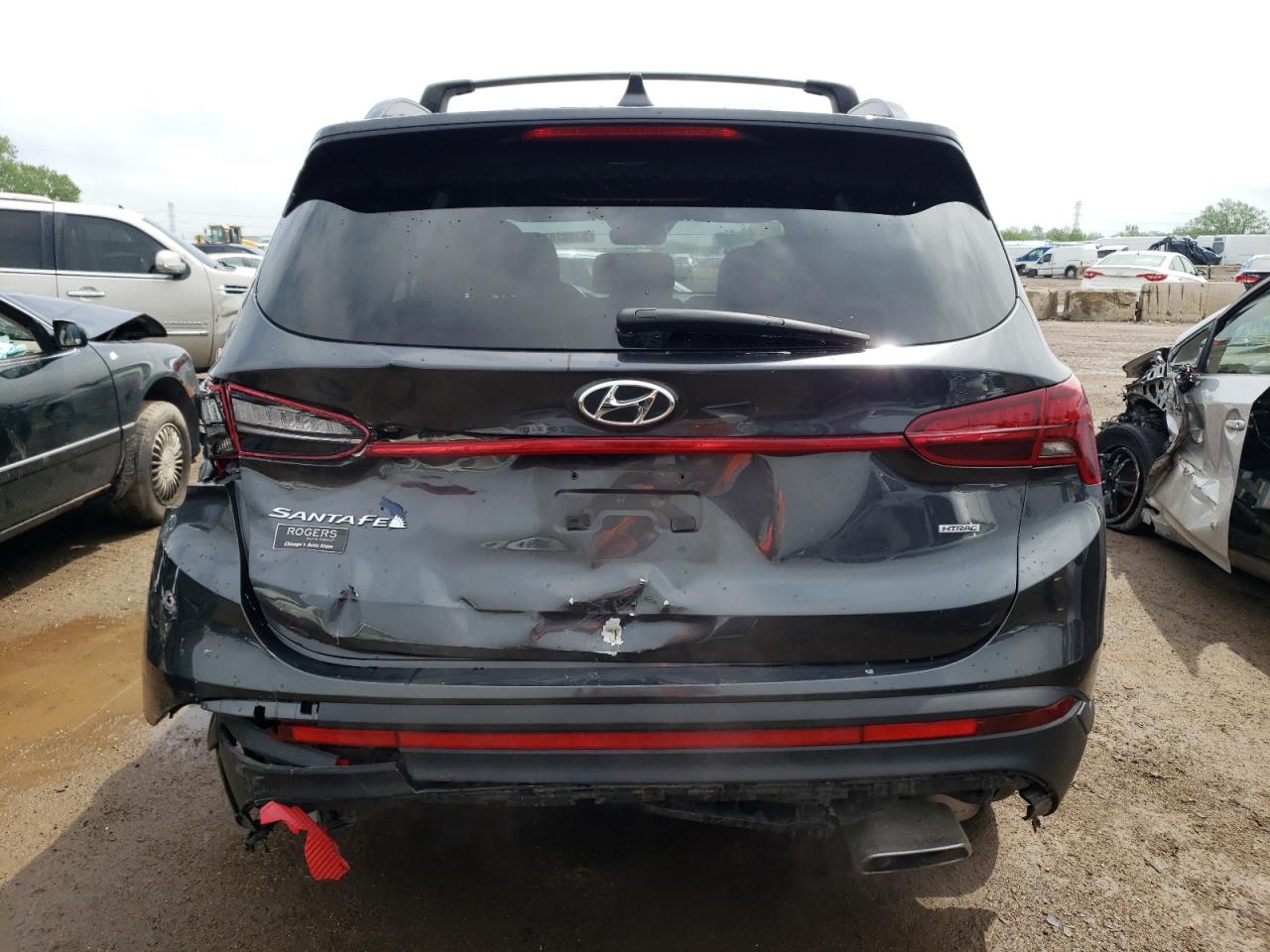 2022 HYUNDAI SANTA FE SEL VIN:5NMS6DAJ6NH440494