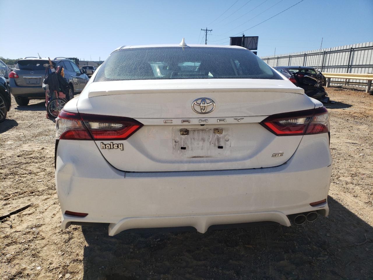 2022 TOYOTA CAMRY SE VIN:4T1G11AK3NU647120