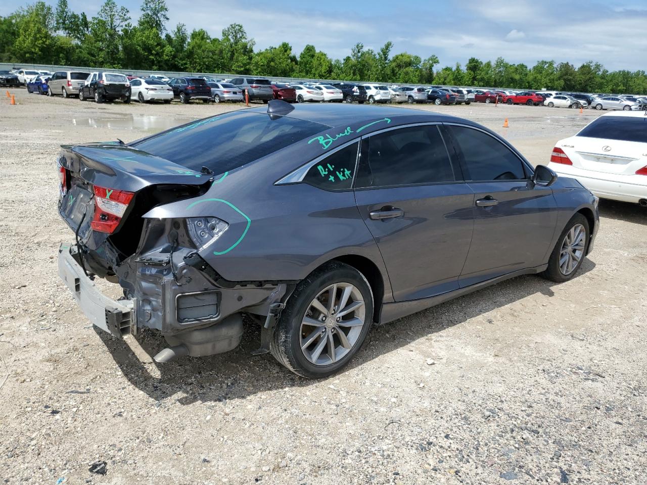 2022 HONDA ACCORD LX VIN:1HGCV1F13NA055355
