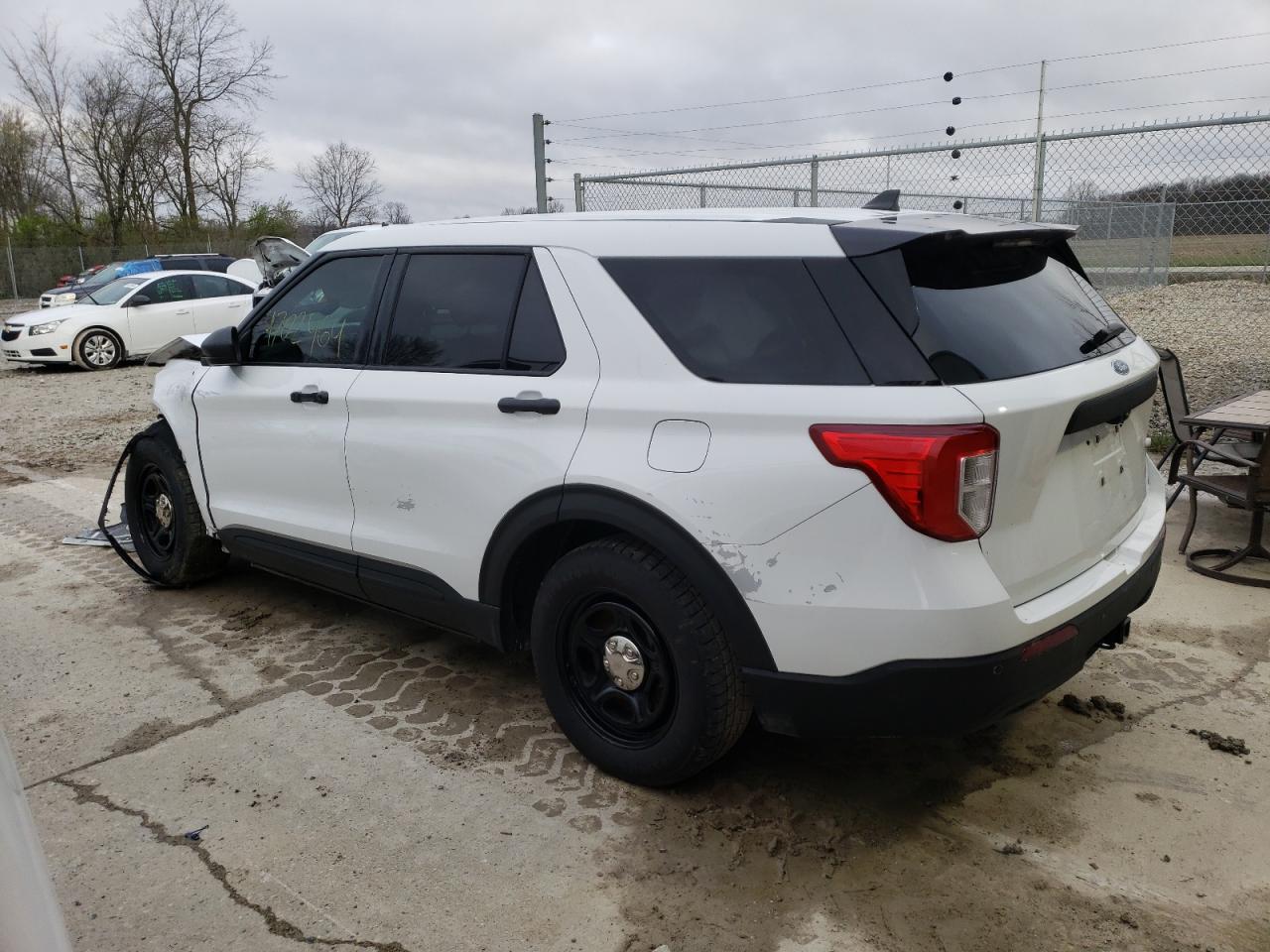 2022 FORD EXPLORER POLICE INTERCEPTOR VIN:1FM5K8ACXNGB29347