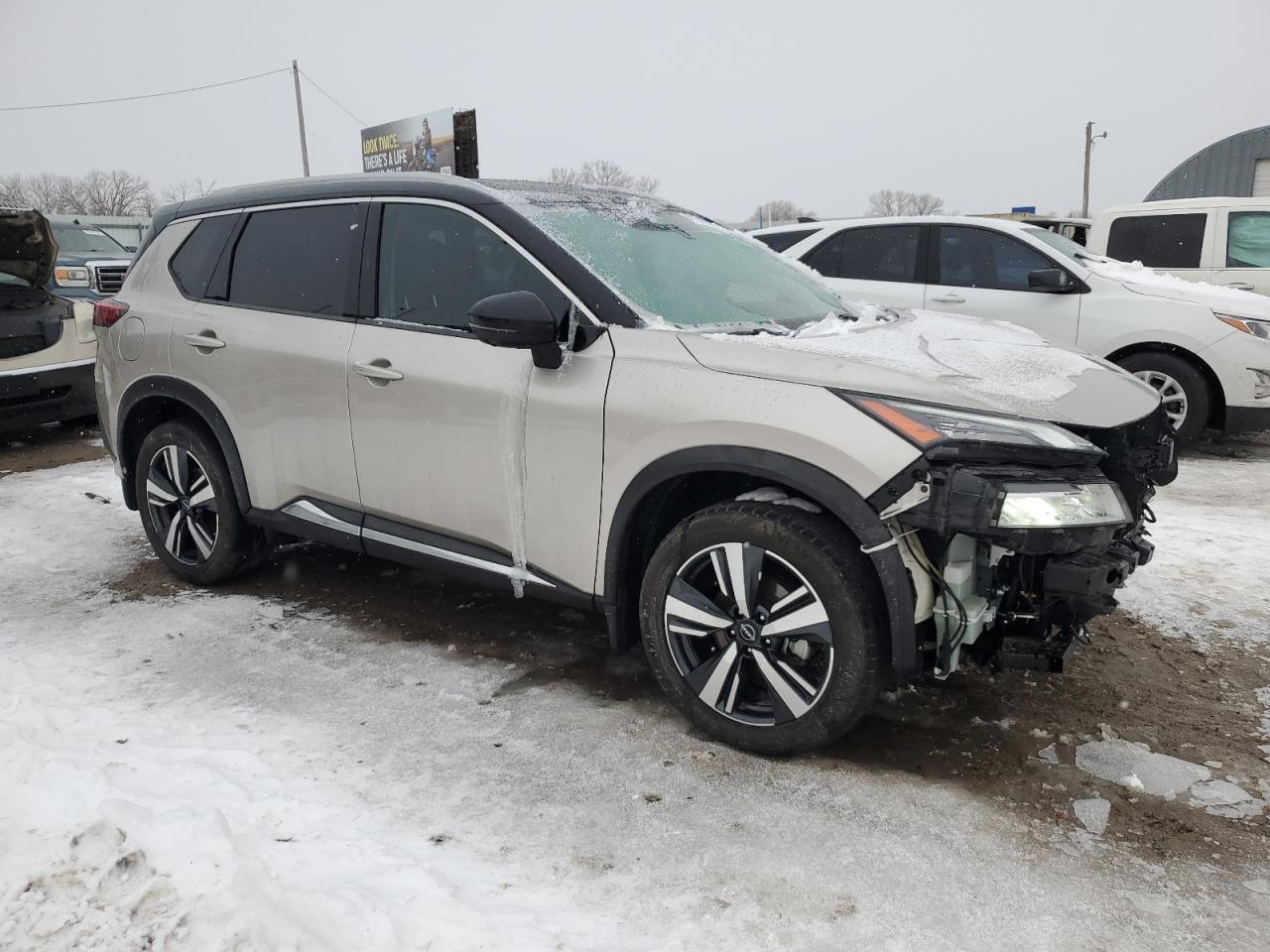 2022 NISSAN ROGUE SL VIN:1GYS4JEF3ER147510