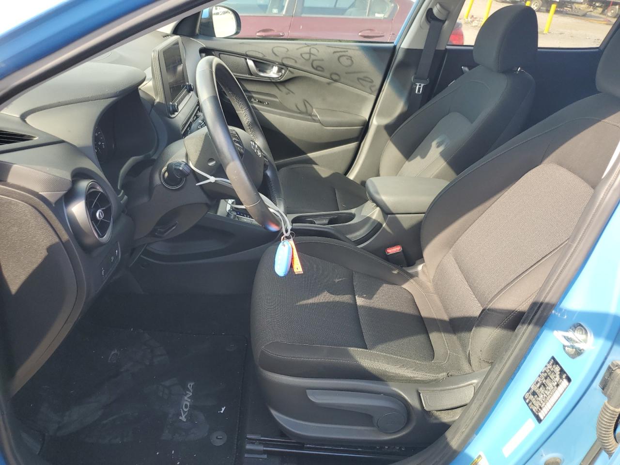 2022 HYUNDAI KONA SEL VIN:KM8K32AB9NU905408