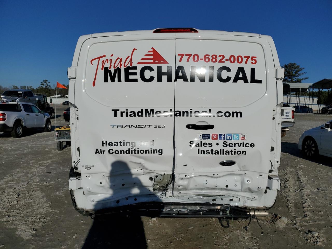2024 FORD TRANSIT T-250 VIN:1FTBR1Y85RKA04383