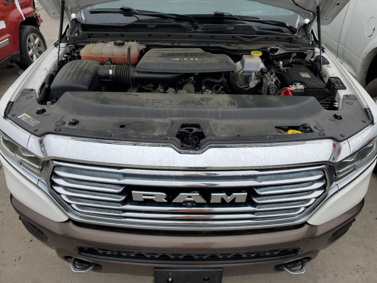 2022 RAM 1500 LONGHORN VIN:1C6SRFKM8NN175647