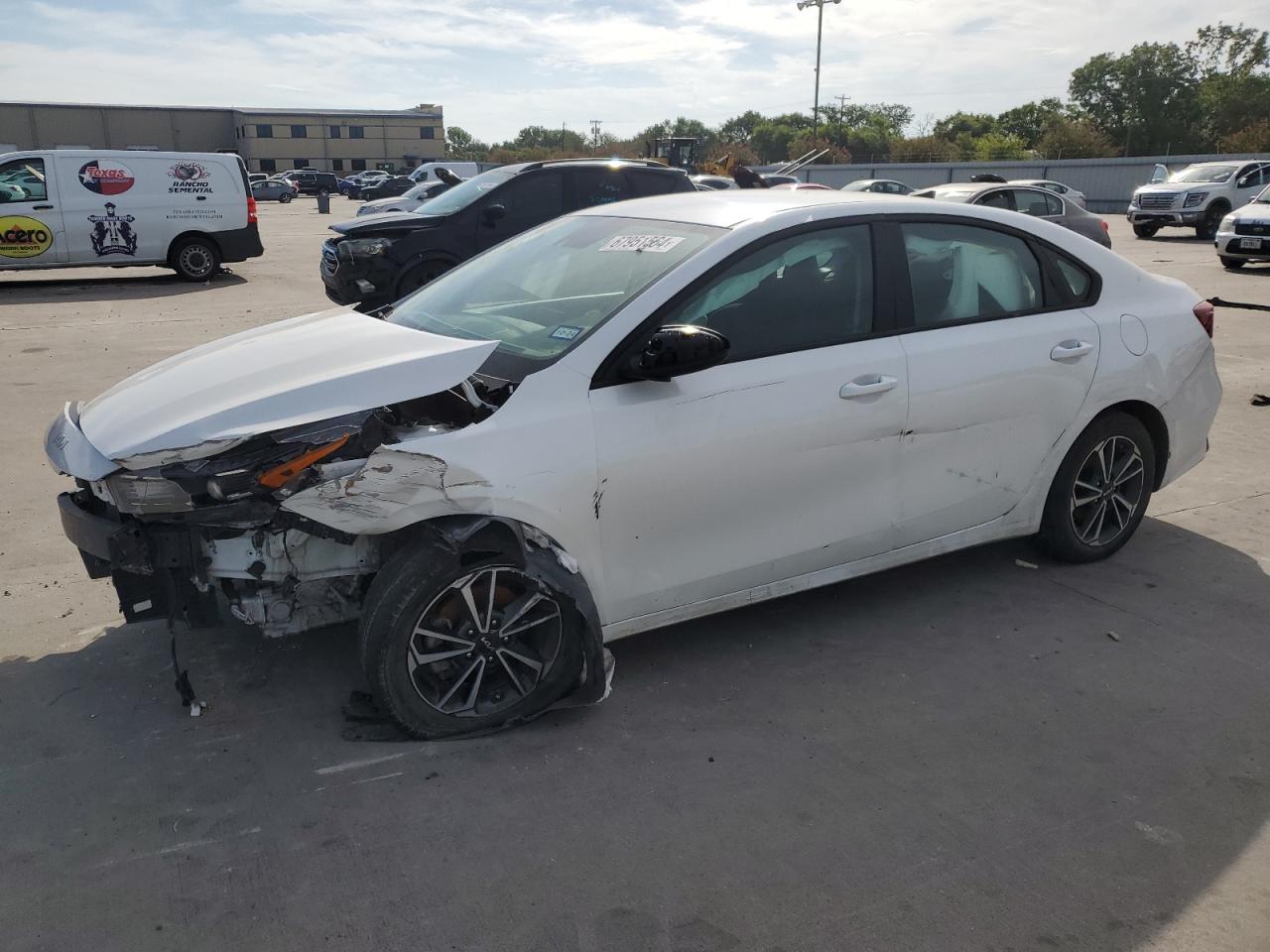 2022 KIA FORTE FE VIN:3KPF24AD7NE488567