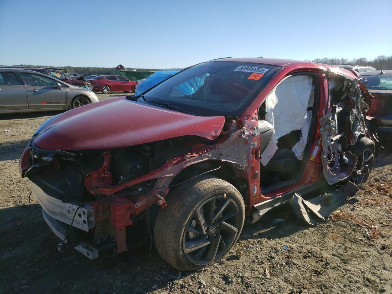 2022 TOYOTA C-HR XLE VIN:NMTKHMBX0NR143830