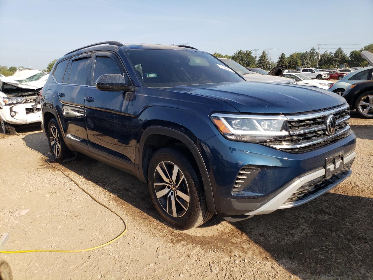 2022 VOLKSWAGEN ATLAS SE VIN:1V2LP2CA1NC527719