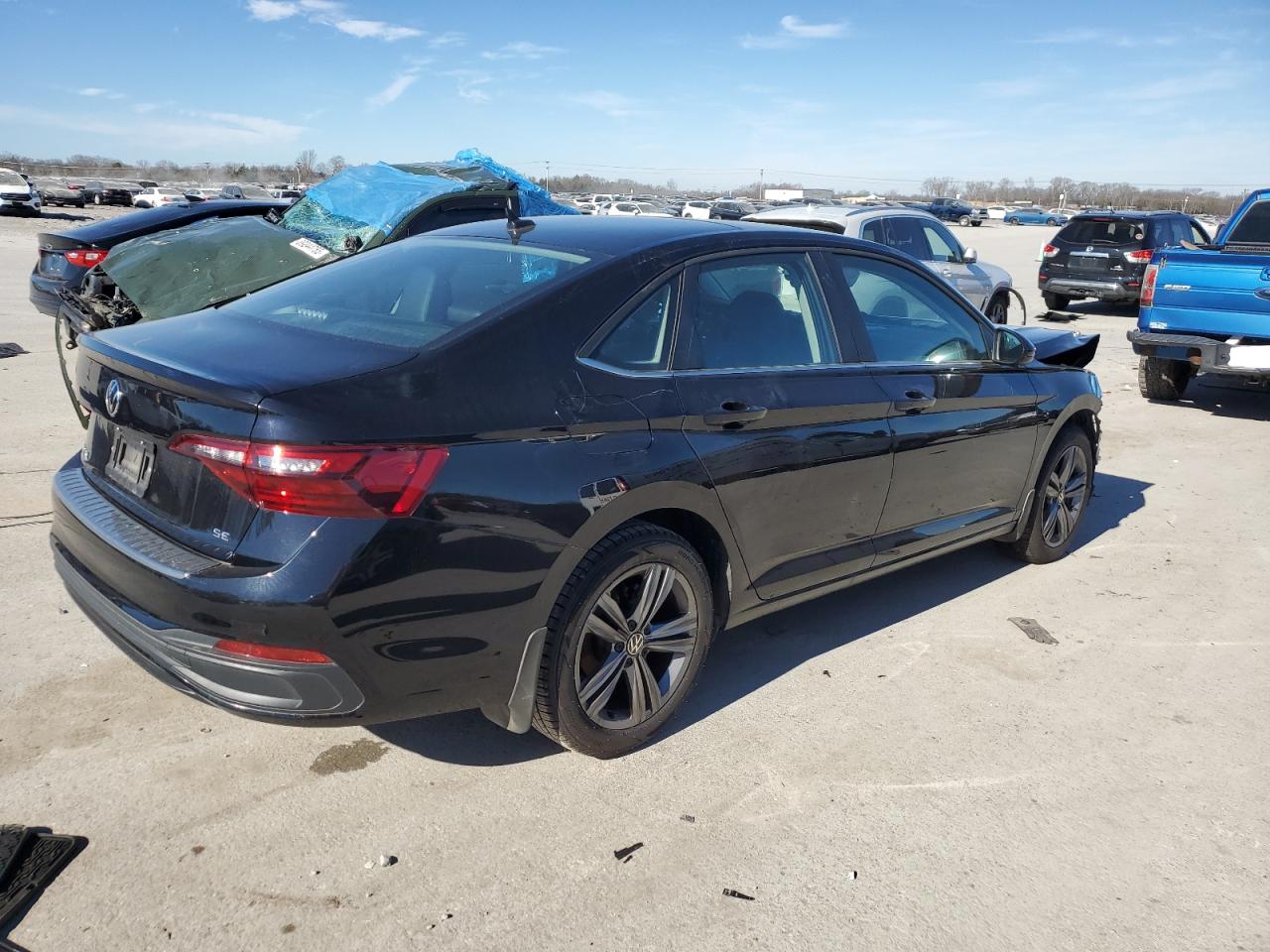 2023 VOLKSWAGEN JETTA SE VIN:3VW7M7BU1PM051992