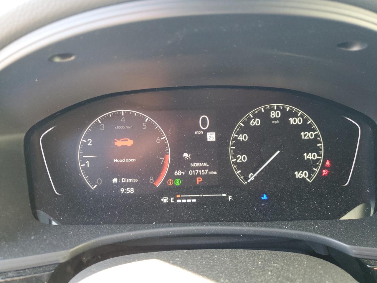 2022 HONDA CIVIC SPORT VIN:19XFL2H80NE003129