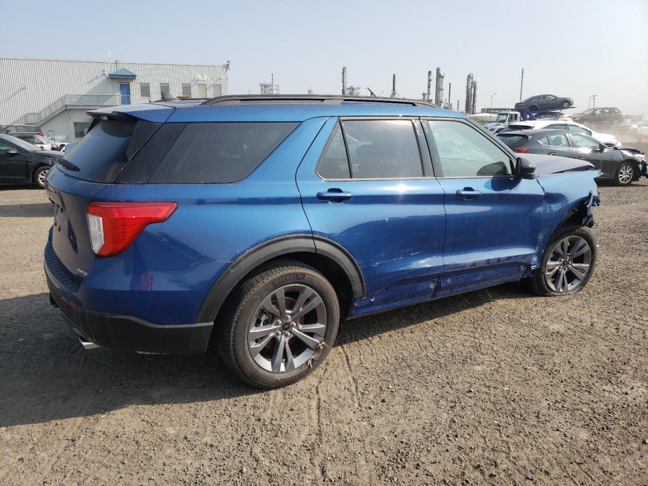 2022 FORD EXPLORER XLT VIN:1FMSK8DH5NGA41252