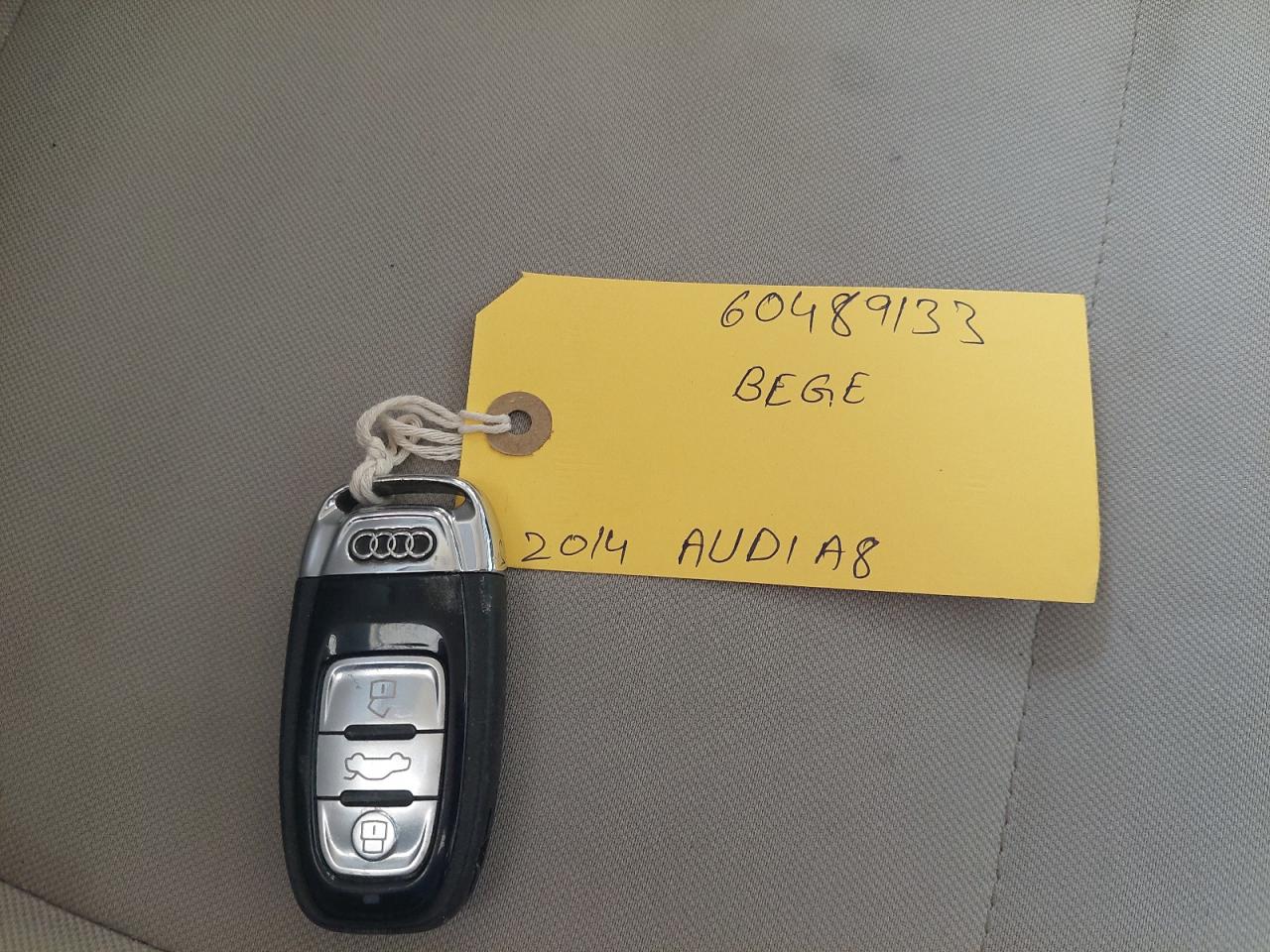 2014 AUDI A8 VIN:WAUR2BFD7EN******