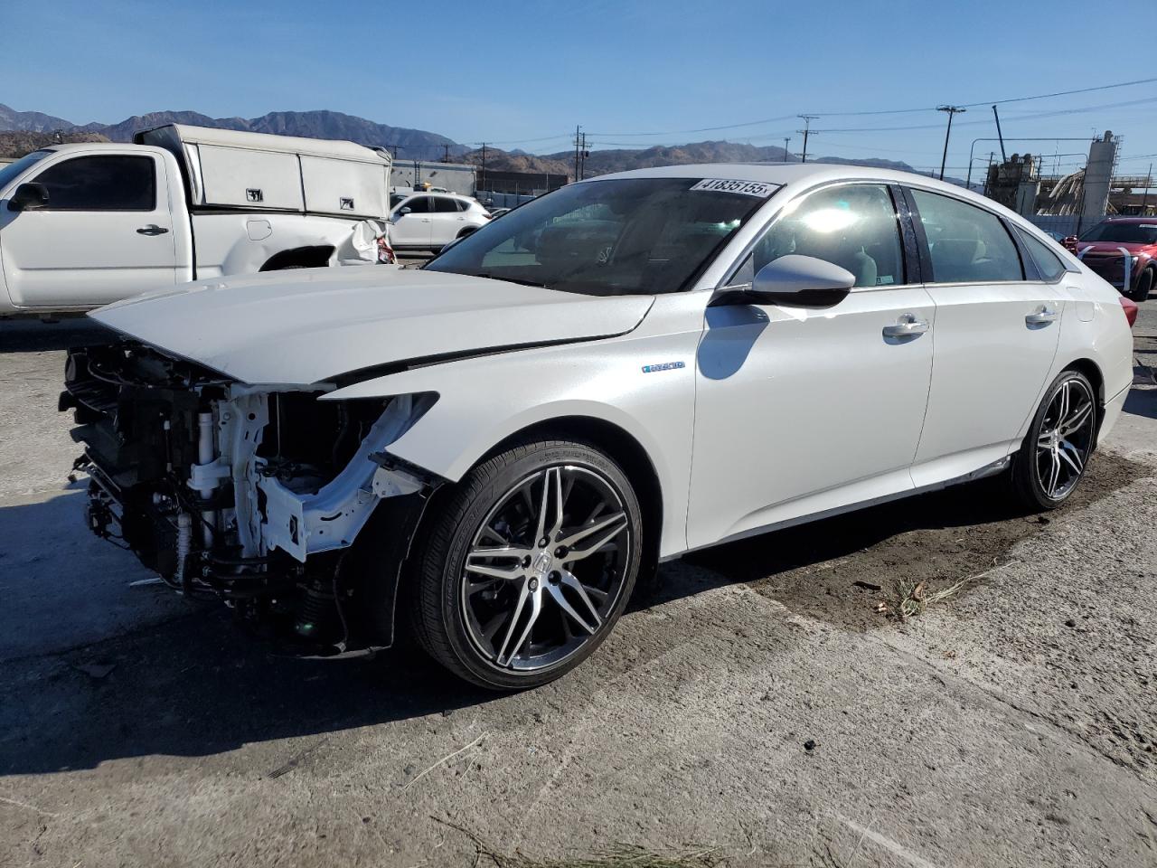 2022 HONDA ACCORD TOURING HYBRID VIN:1HGCV3F99NA017016