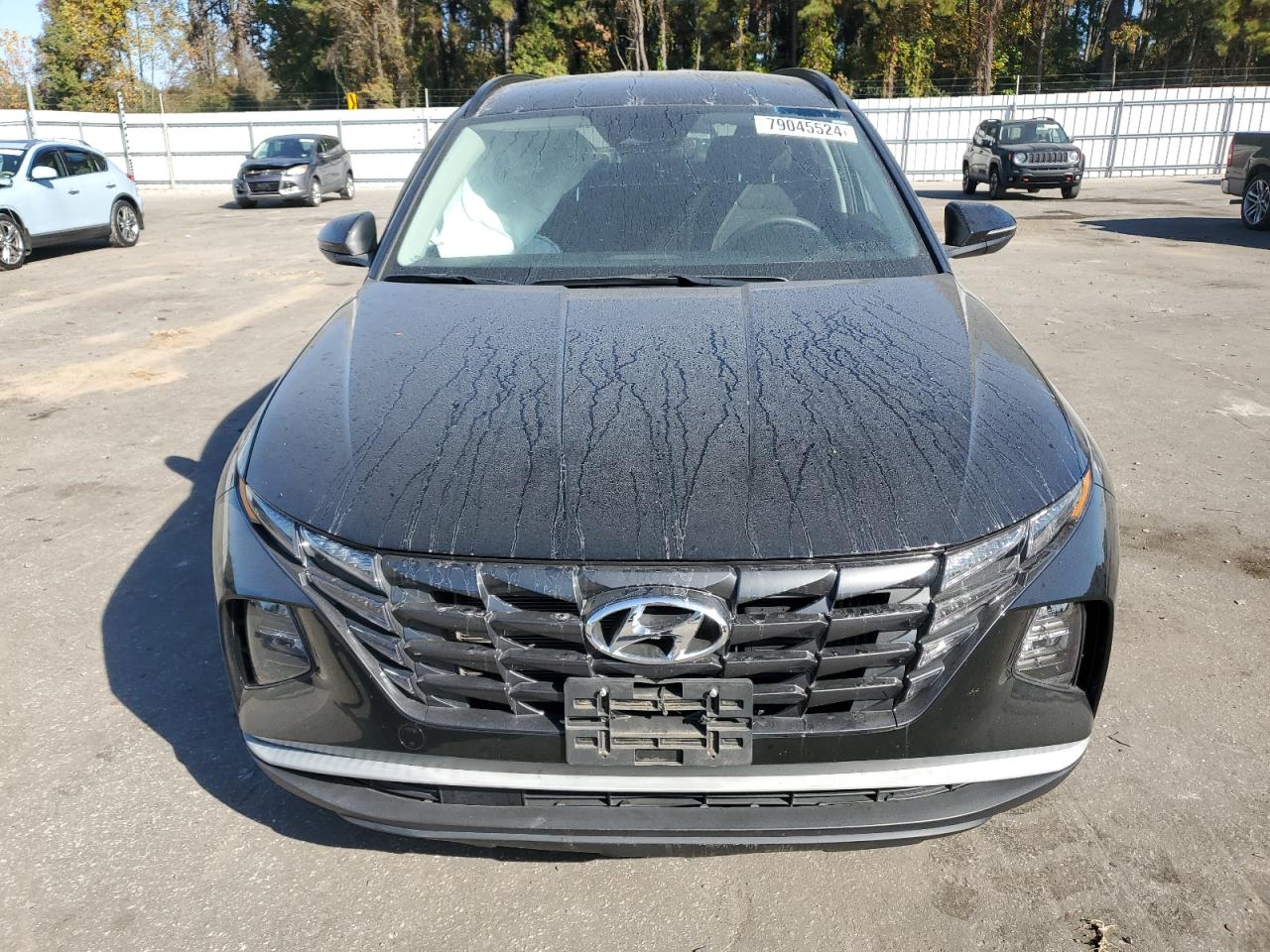 2022 HYUNDAI TUCSON BLUE VIN:KM8JBCA15NU030520
